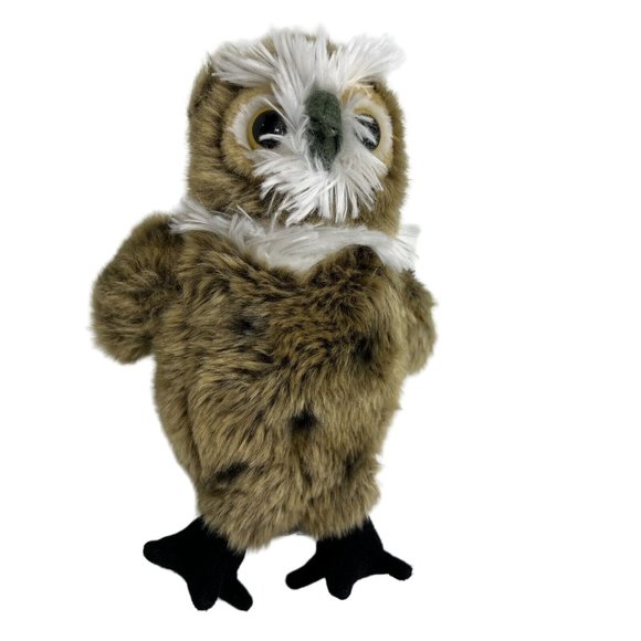 Bass Pro Shops Plush Owl Stuffed Animal Brown Non Working Voice Box Wild Bird - Picture 1 of 12